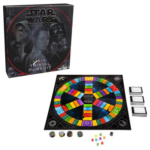 Star Wars The Black Series Edition Trivial Pursuit Game     