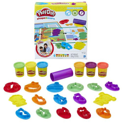 Play-Doh Shape and Learn Shape A Story                      