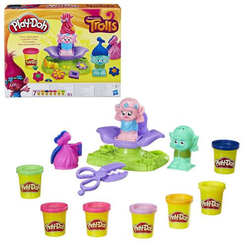 Trolls Play-Doh Press N Style Salon                         