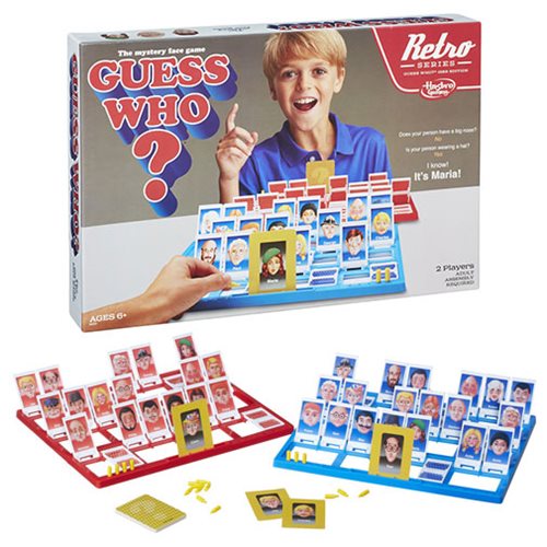 Guess Who? Retro Series 1988 Edition Game                   