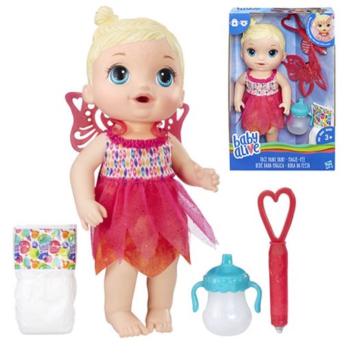 Baby Alive Face Paint Fairy Doll                            