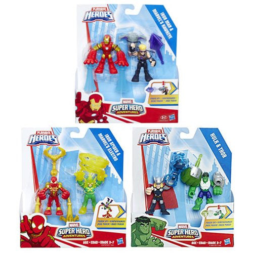 Marvel Super Hero Adventures Power Up 2-Packs Wave 2 Case   