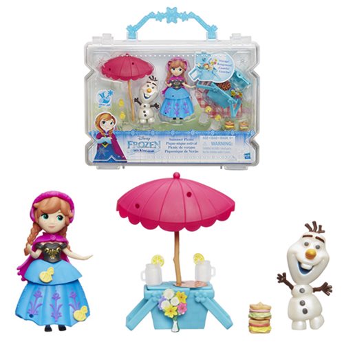 Frozen Little Kingdom Summer Picnic Dolls                   