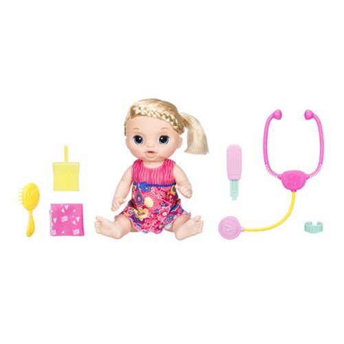 Baby Alive Sweet Tears Baby Blonde Doll                     