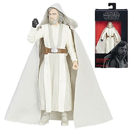 Star Wars Black Series Luke Skywalker Jedi Master Figure    