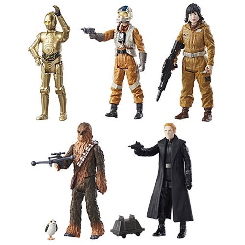 Star Wars: The Last Jedi Teal Action Figures Wave 1 Case    