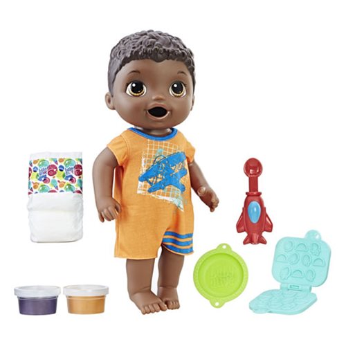 Baby Alive Super Snacks Snackin' Luke African American Doll 