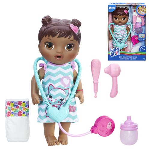 Baby Alive Better Now Bailey African American Doll          