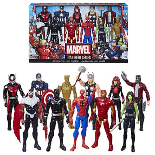 Marvel Titan Hero Series 12-Inch Action Figure 11-Pack      