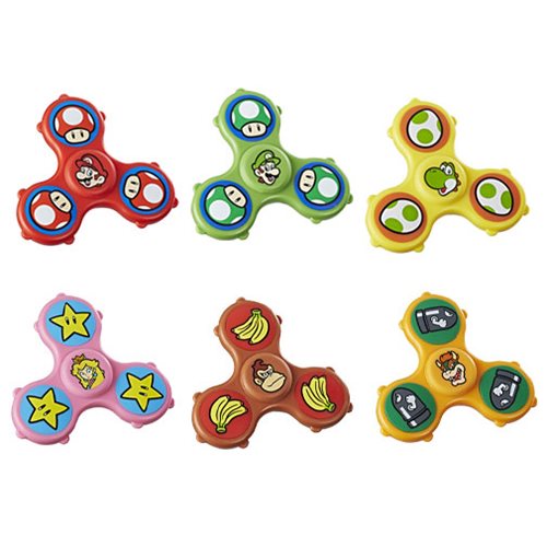 Nintendo Fidget Its Graphic Spinners Wave 1 Case            