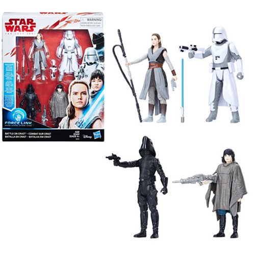 Star Wars: The Last Jedi Battle on Crait Action Figure Set  