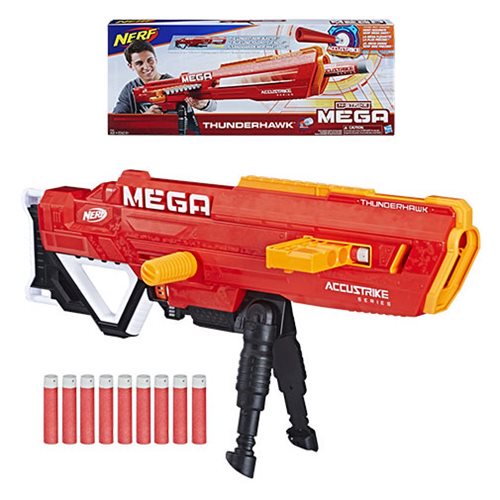 Nerf N-Strike Mega AccuStrike Series Thunderhawk Blaster    