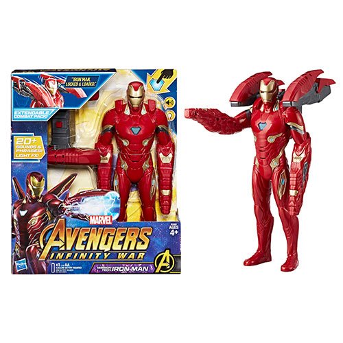 Avengers Mission Tech 12-Inch Iron Man Action Figure        