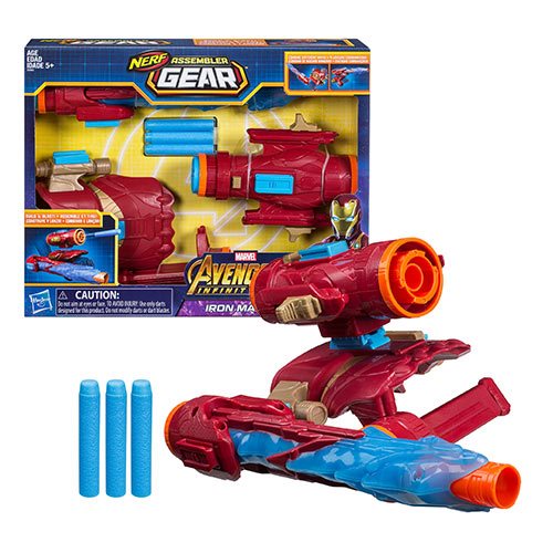 Avengers Assembler Gear Nerf Iron Man Blaster               