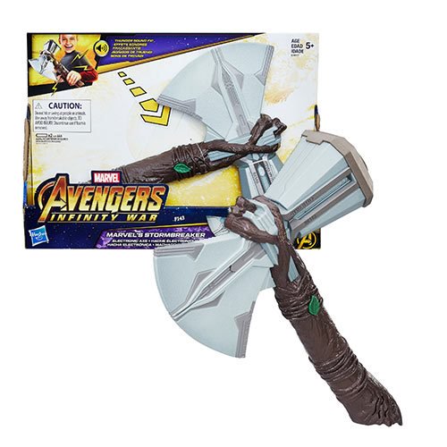 Avengers: Infinity War Marvel's Stormbreaker Electronic Axe 