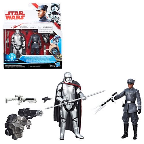 Star Wars: The Last Jedi Finn vs. Phasma 3 3/4-Inch Figures 