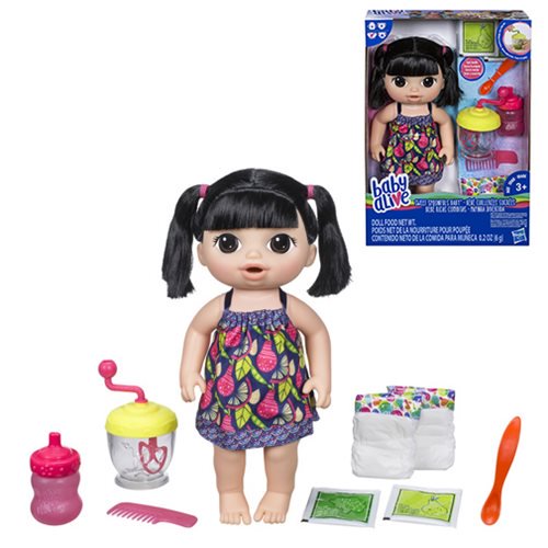 Baby Alive Sweet Spoonfuls Asian Baby Girl Doll             