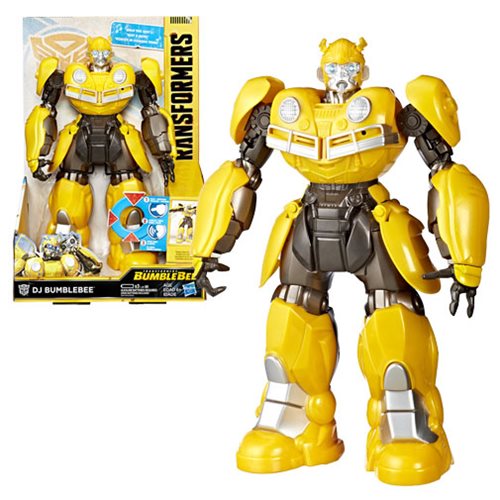 Transformers Bumblebee Movie DJ Bumblebee Action Figure     