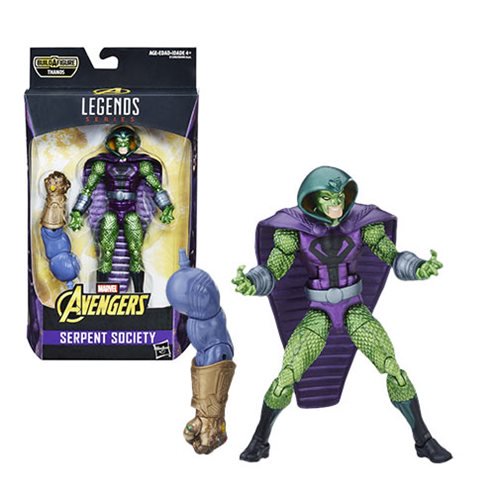 Avengers Marvel Legends Serpent Society Action Figure       