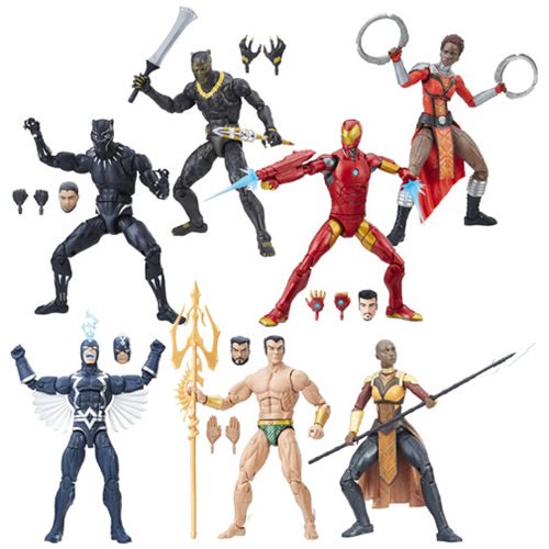 Black Panther Marvel Legends 6-Inch Action Figures Wave 1   