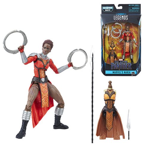 Black Panther Marvel Legends 6-Inch  Nakia Action Figure    