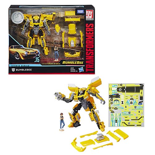 Transformers Studio Series Deluxe Bumblebee and Charlie     