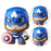 Marvel Mighty Muggs Captain America Action Figure           