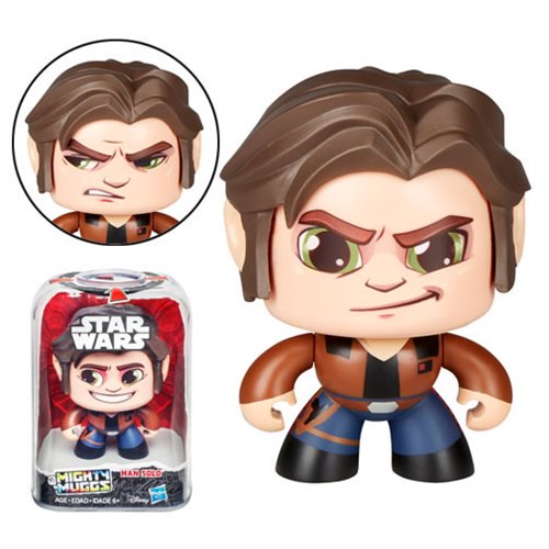 Star Wars Mighty Muggs Han Solo Action Figure               