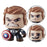 Marvel Mighty Muggs Captain America II Action Figure        