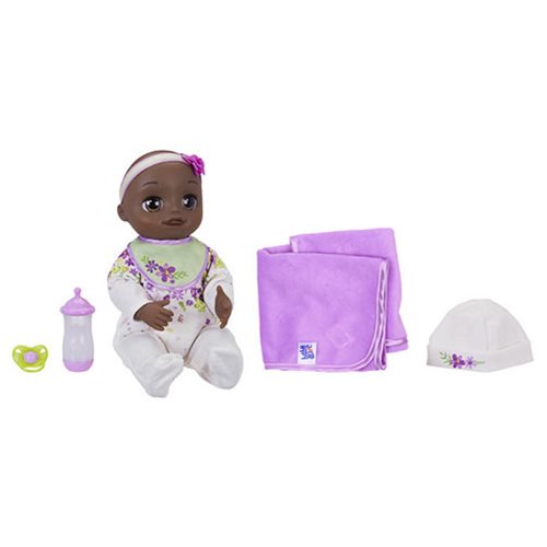 Baby Alive Real As Can Be Baby Doll - Black Sculpted Hair   