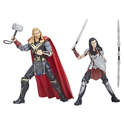 Marvel Legends MCU 10th Thor and Sif 6-Inch Action Figures  