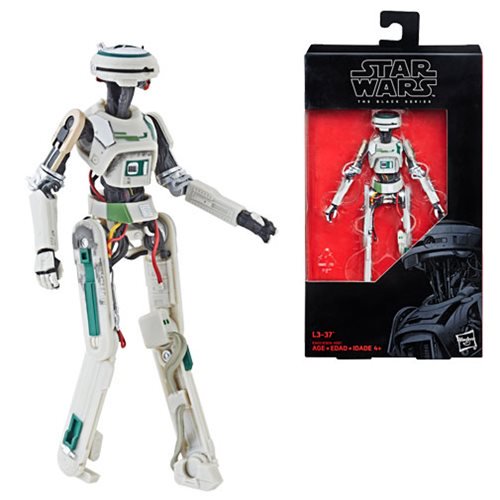 Star Wars The Black Series L3-37 6-Inch Action Figure       