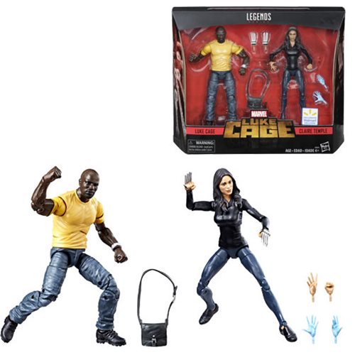 Marvel Legends Luke Cage and Claire Temple Action Figures   