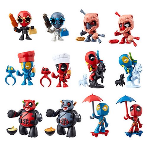 Deadpool Chimichanga Surprise Figures Order 1 Case          