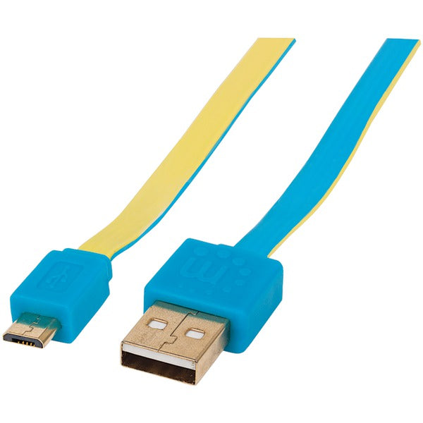 3FT USB CBL ML BLU/YLW