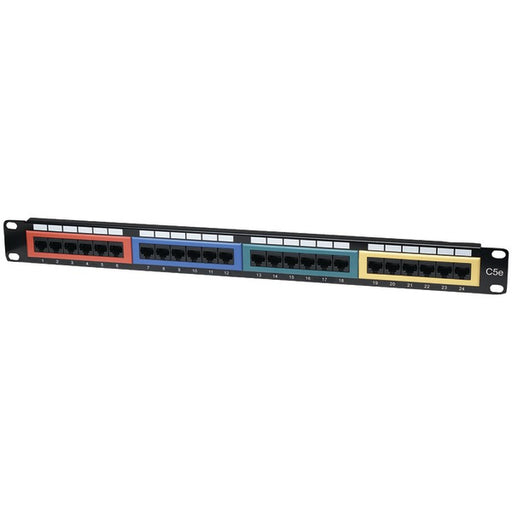 24PRT CAT5E PATCH PANEL