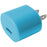 1A USB WALL CHRGR BLU