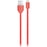 6FT BRAID MICRO USB RED