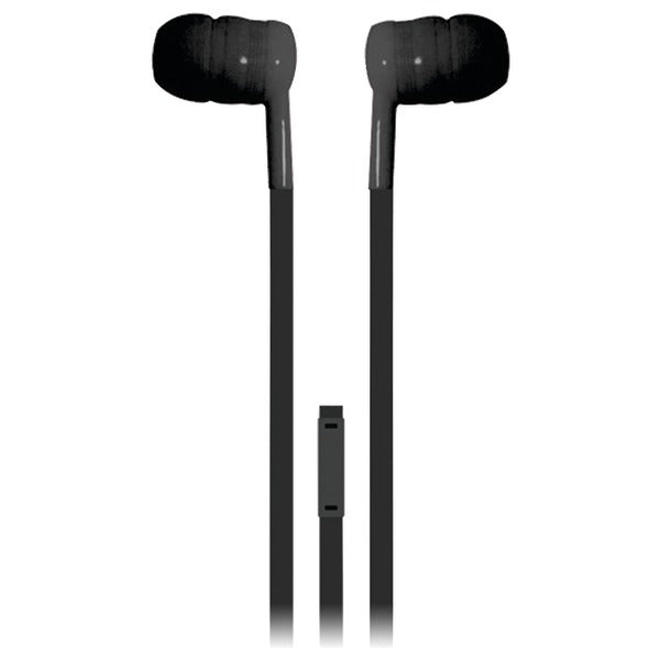 EARBUDS W/MIC BLK