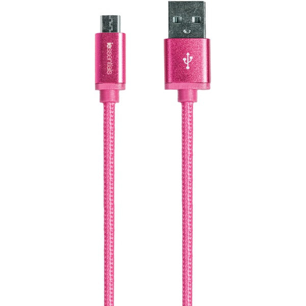 6FT MICROUSB CBL PNK