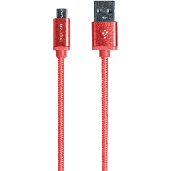 6FT MICROUSB CBL RED