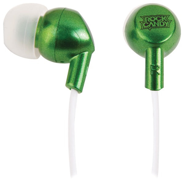 ROCK CANDY EARBUDS GRN