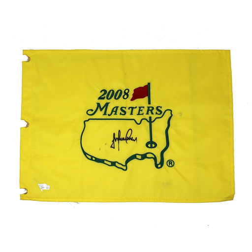 Trevor Immelman Signed Augusta National 2008 Masters Flag Fanatics Auth