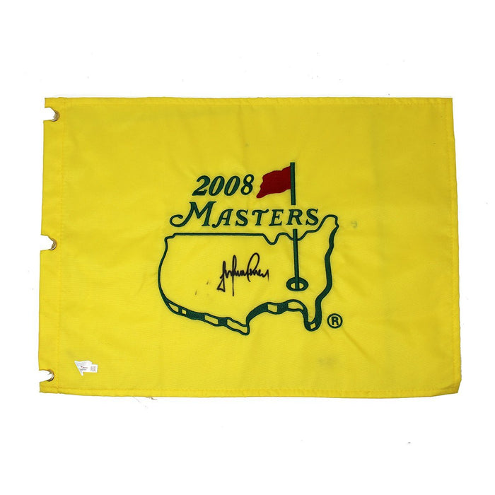 Trevor Immelman Signed Augusta National 2008 Masters Flag Fanatics Auth