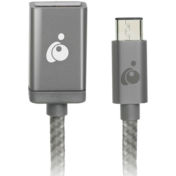 USB C TO USB A ADPTR GRY