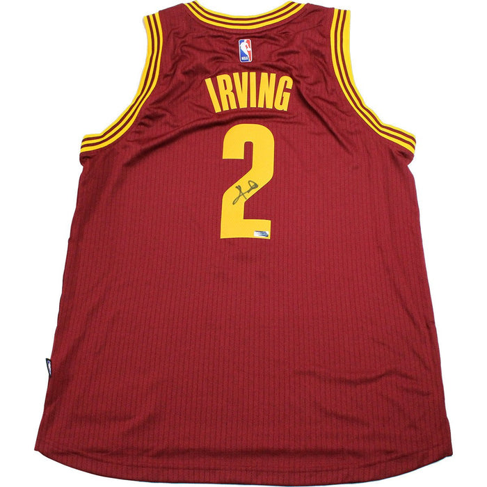 Kyrie Irving Signed Red Cleveland Cavaliers Adidas Swingman Jersey (Panini Auth)