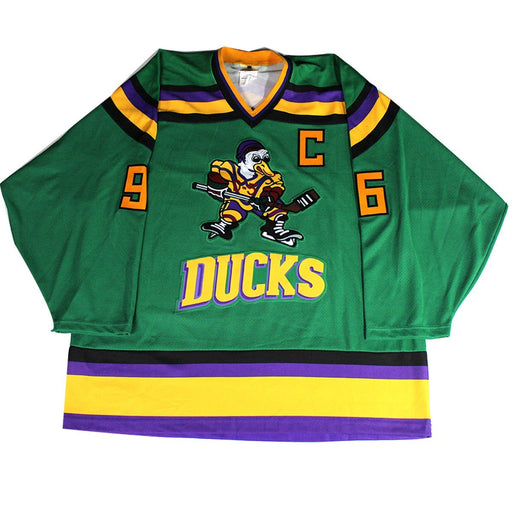 Joshua Jackson Signed Charlie Conway Mighty Ducks Captain Green Jersey Beckett