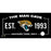 Jacksonville Jaguars Metallic Black 10x20 Man Cave Collage w/ Game Used Football Piece (2015 Season) (LE/250)