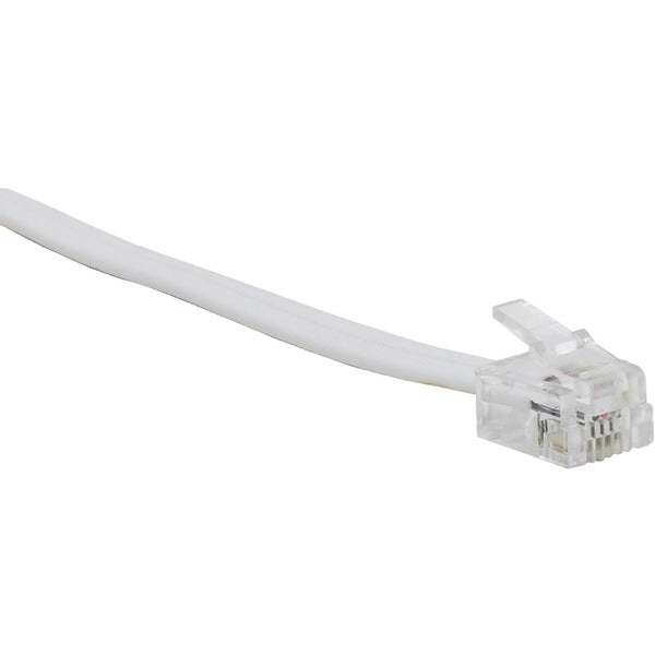 LINE CORD 4C WHITE 7FT