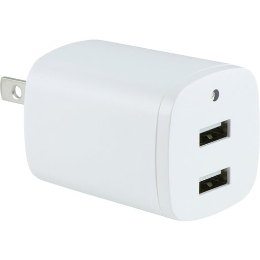 2.1A 2PRT USB AC CHRG WHT